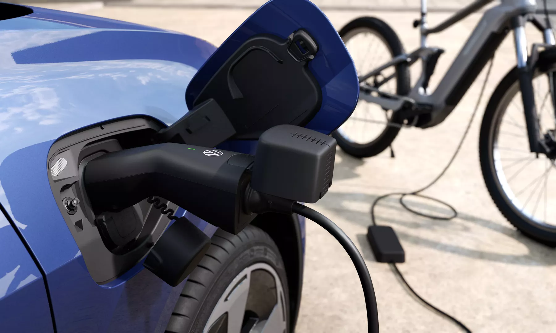 Volkswagen ID. Polo mit Vehicle-to-Load-Funktion – Stromausgang am Fahrzeug