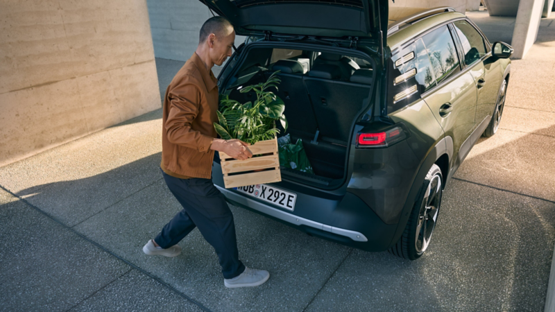 Grøn VW ID. Cross