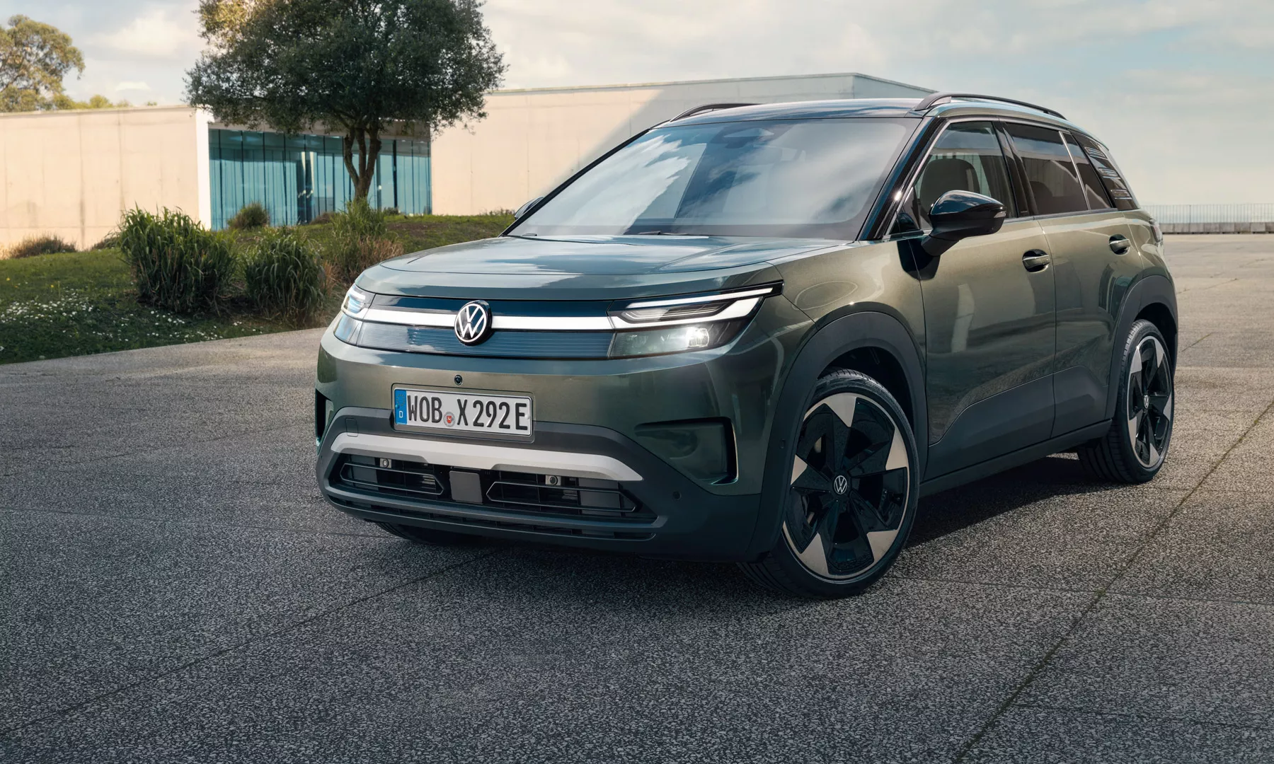 Front und Lichtdesign des Volkswagen ID. Cross