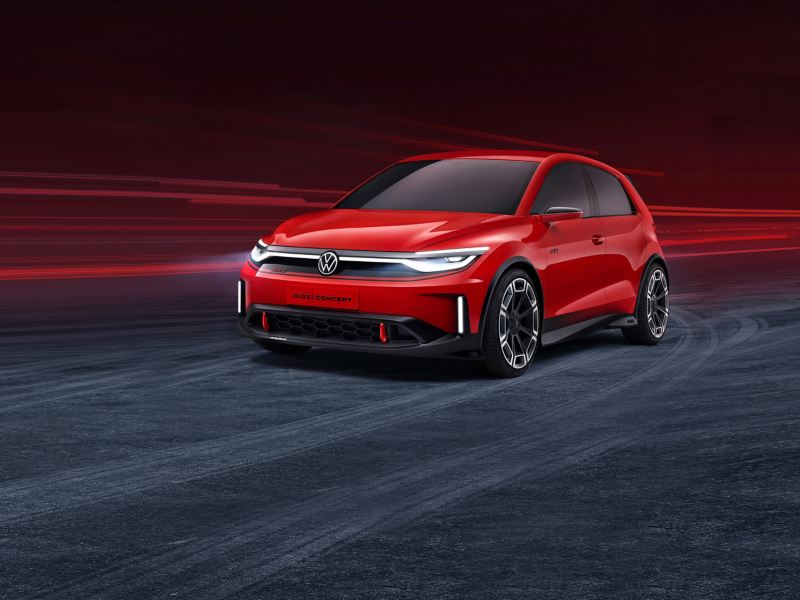 The Volkswagen ID. GTI Concept show car