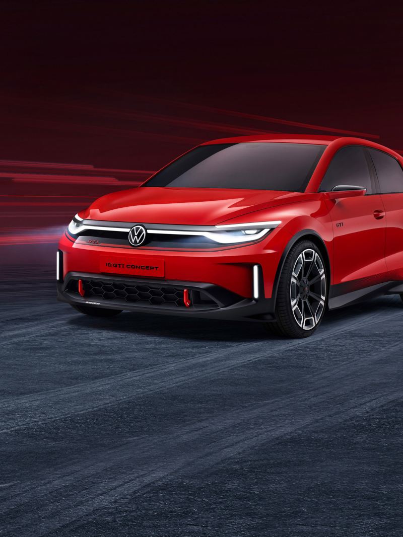 The Volkswagen ID. GTI Concept show car