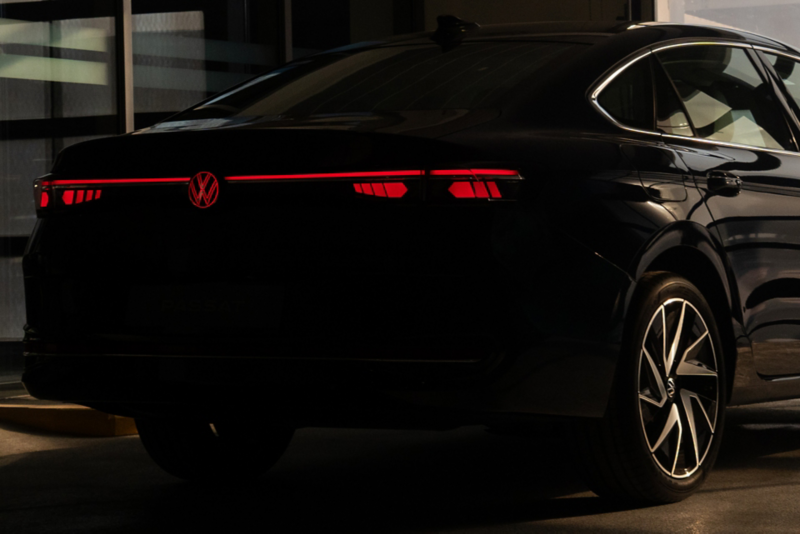 Rear of the model