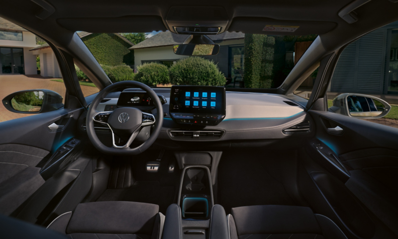 visualización del interior del ID.3