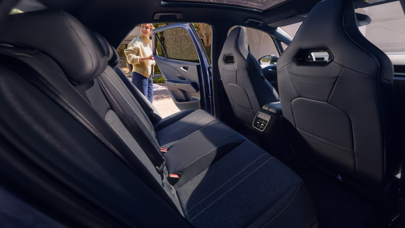 Les sièges arrière de l'ID.3 Neo.