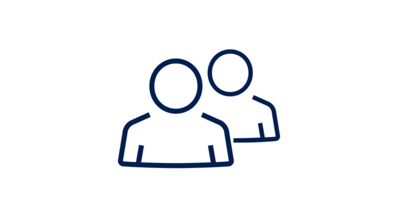 Piktogramm zwei Personen