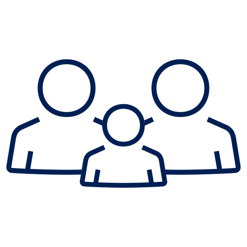 Icon shows family