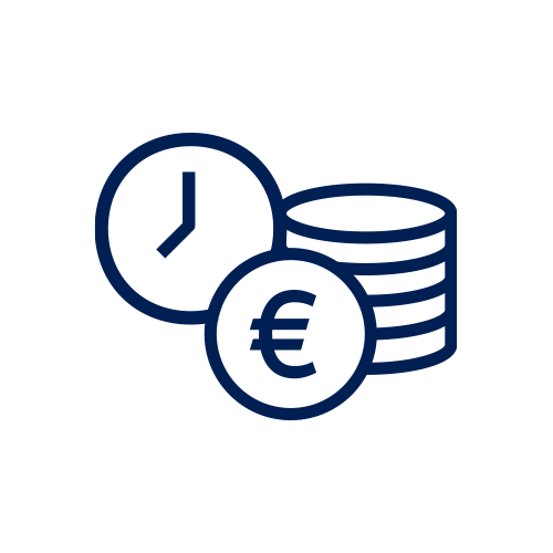 Icon for retirement and company pension schemes