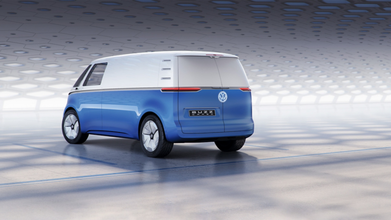 Koncept bil ID. Buzz Cargo bagfra