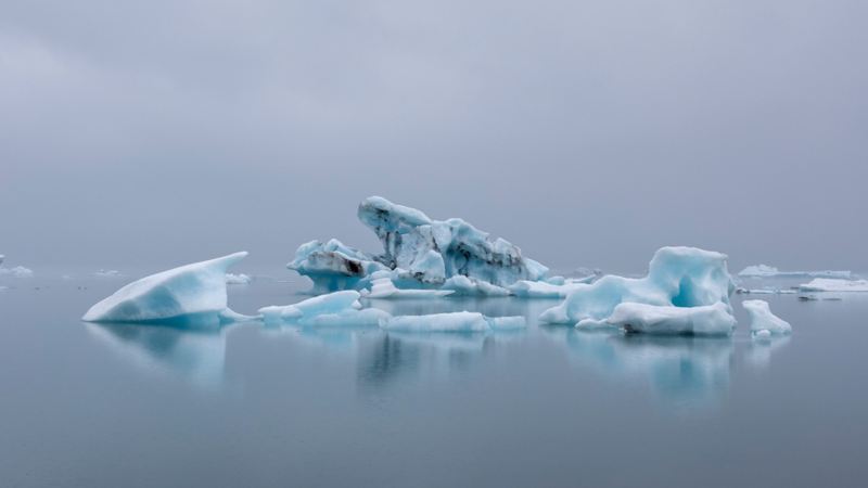 Le lagon glaciaire Jökulsárlón en Islande