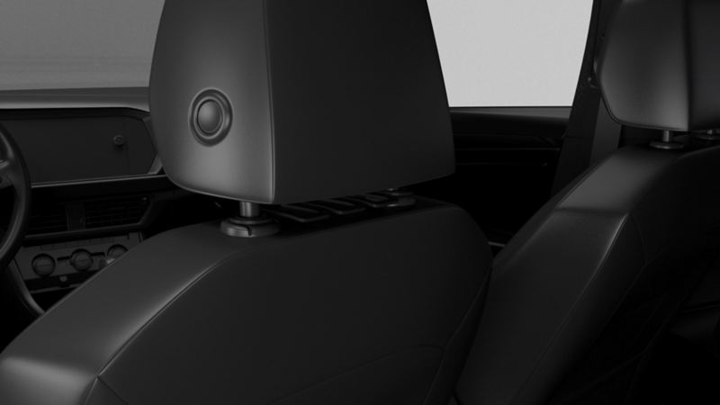 Imagen de asiento con percha para auto sedán Jetta de Volkswagen, útil para colgar ropa y accesorios.