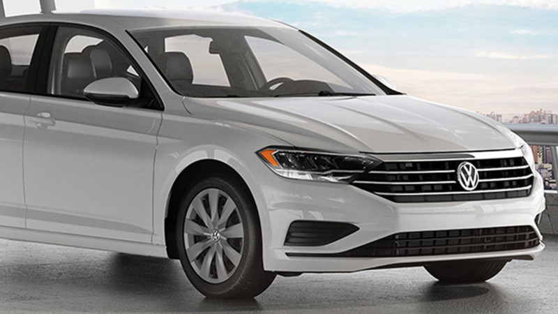 Nuevo Jetta Trendline 2019, el auto sedán de Volkswagen en color blanco