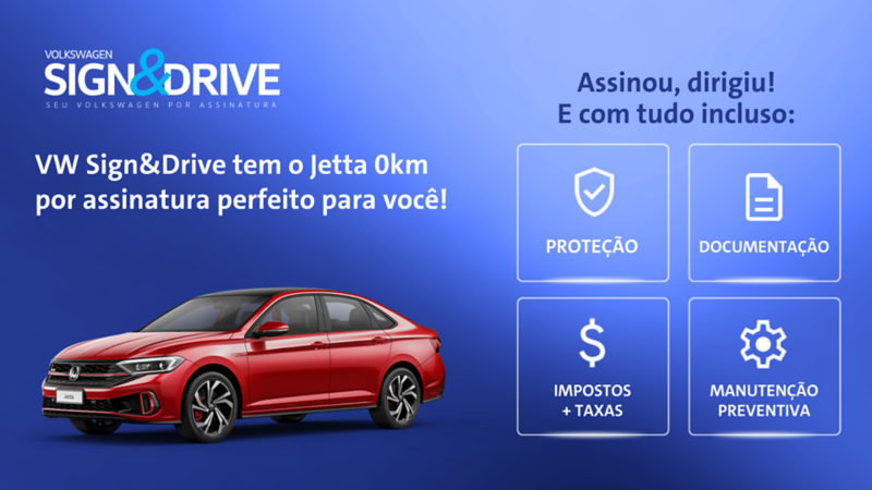 Jetta 0 km por assinatura
