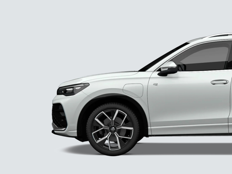 Zijkant van een Tiguan