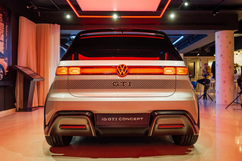 ID. GTI Concept sedd bakifrån