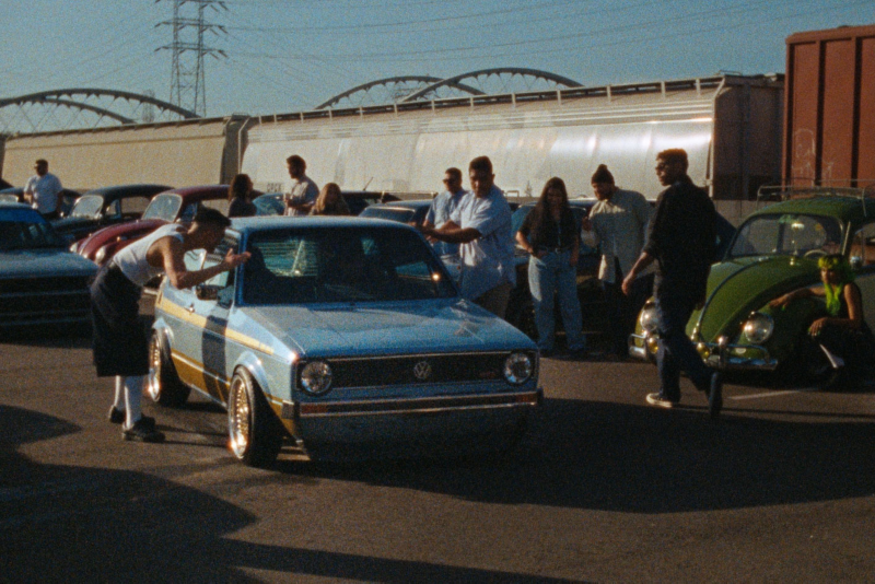 VW vintage golf et coccinelles superbowl film