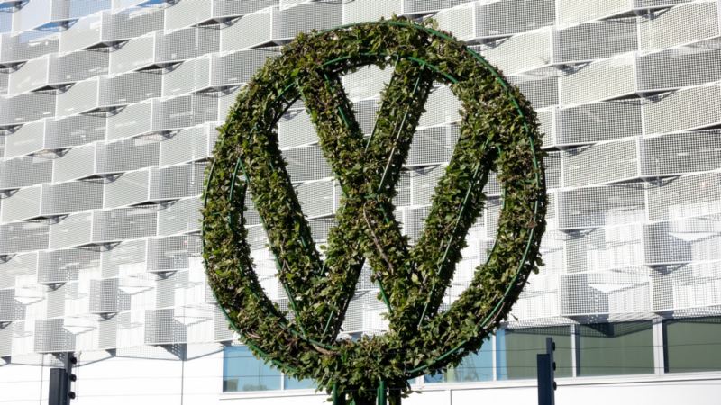Logo de Volkswagen eco