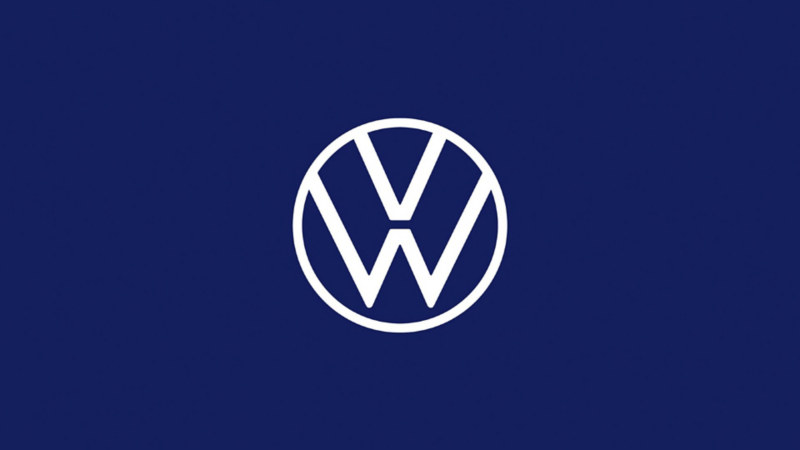 New Volkswagen logo