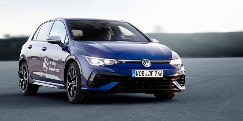 Die Dynamic Experience von Volkswagen in einem Golf R