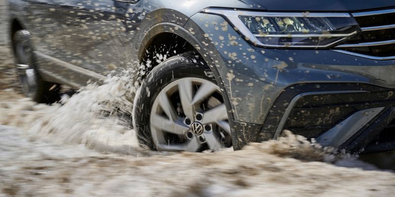 Offroad Fahrtraining der VW Driving Experience