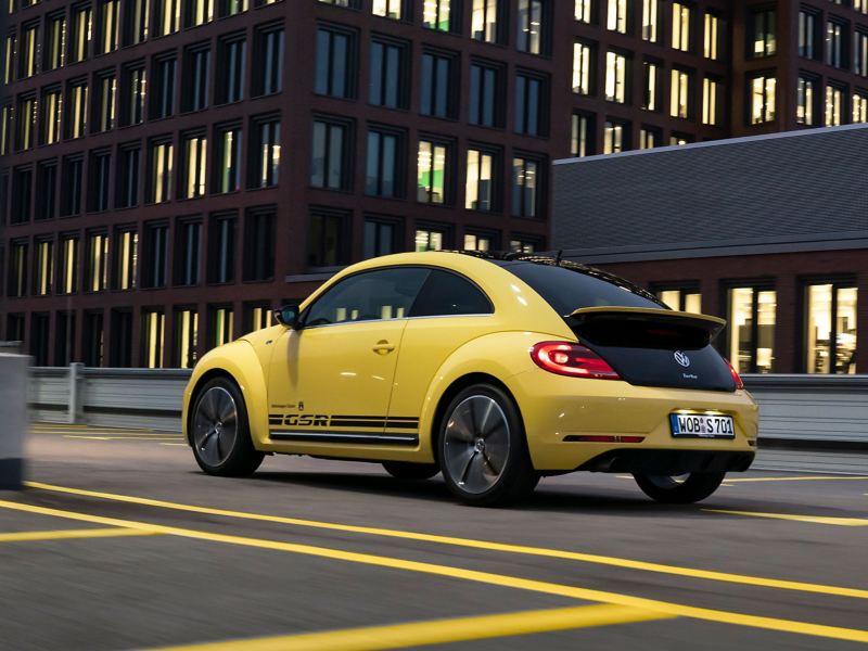 The versatile VW Beetle in the city