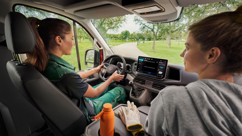 Volkswagen Crafter Cab Chassis inside