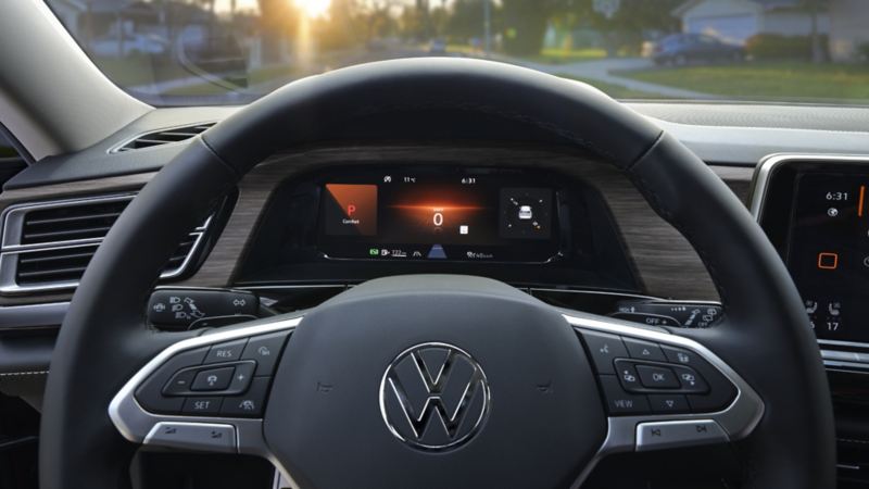 The Standard Digital Cockpit Pro with 10.25" digital display in the 2024 Volkswagen Atlas