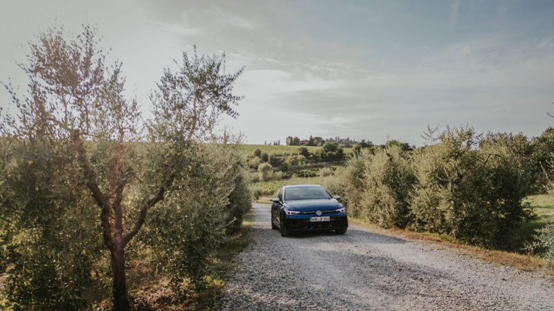 Golf R country road