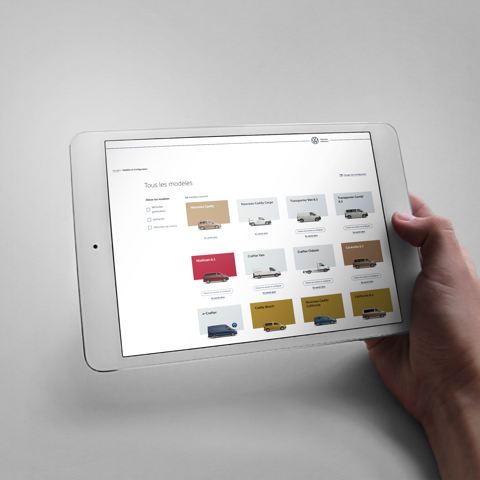 Volkswagen Utilitaires Car Configurator