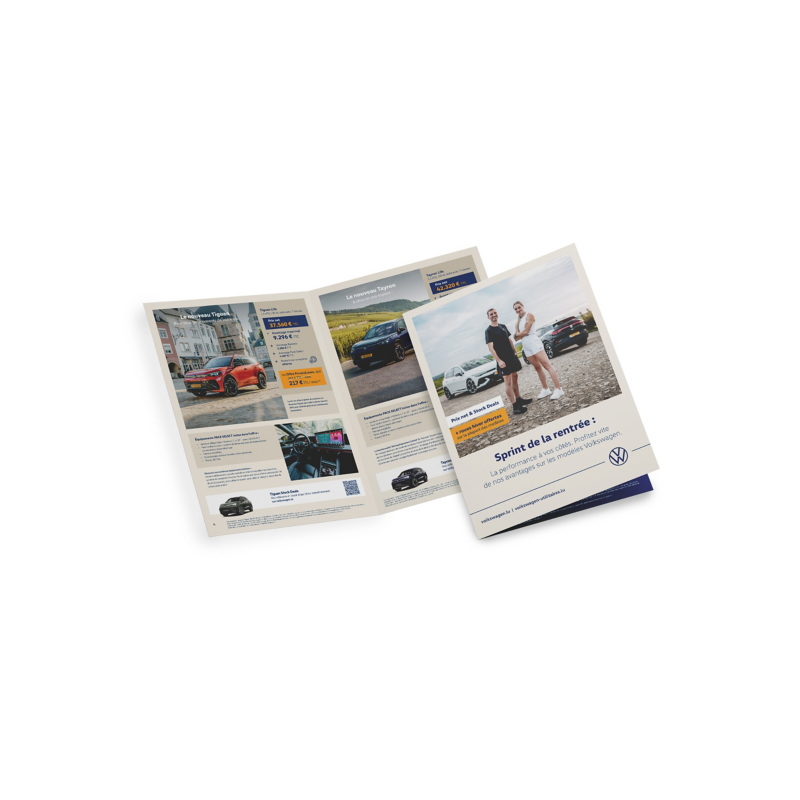 Le catalogue avec les offres est présenté