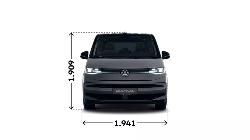 VW Multivan Edition eHybrid widok z przodu.