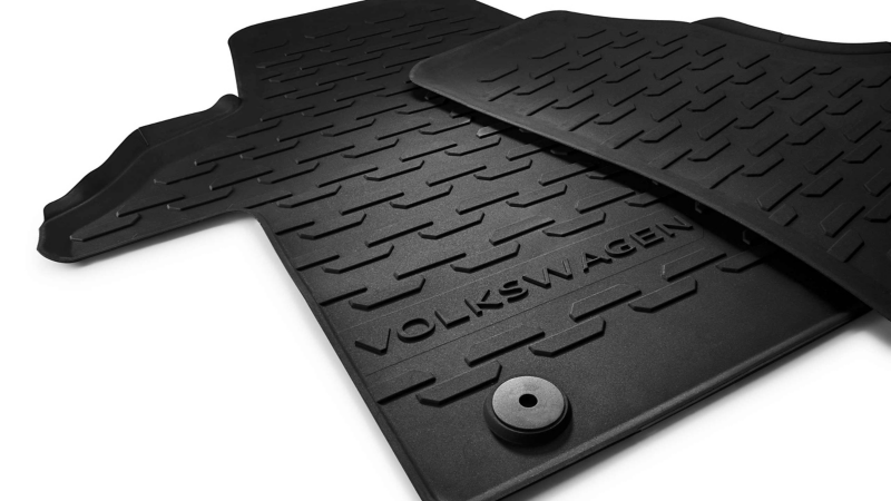 Rubber floor mats