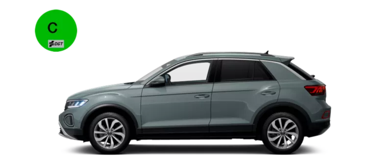 T-Roc side-view