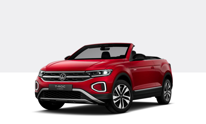 VW T-Roc Cabriolet ENERGY in rot