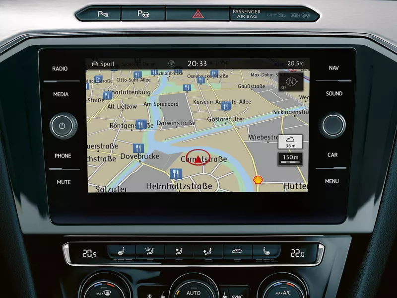 VW Discover Navigation System