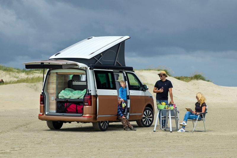 Nya Volkswagen California erbjuder digital kontroll av campingfunktionerna