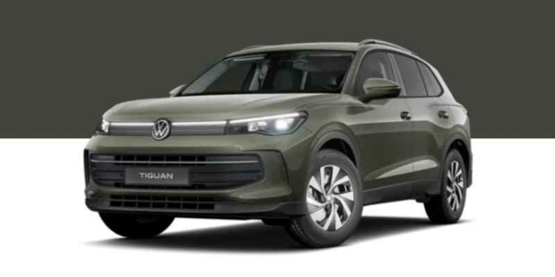 3/4 frontale di Tiguan