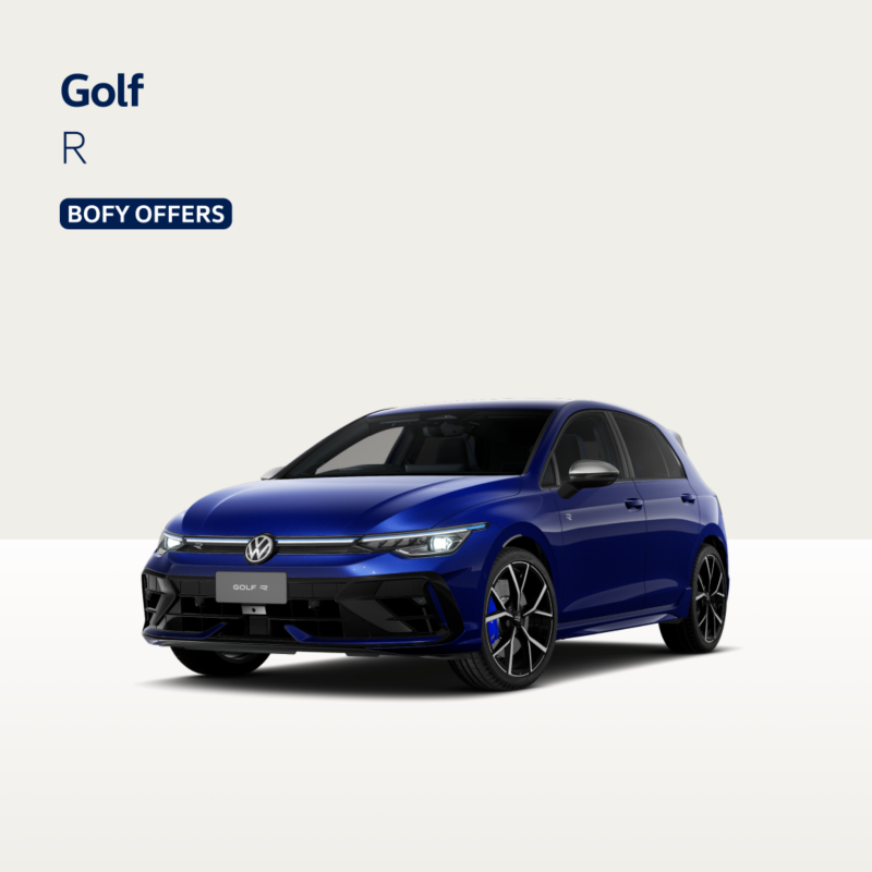Golf R Blue