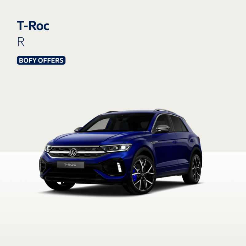 T-Roc R blue