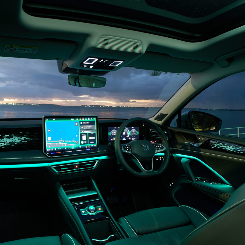 interior of the tiguan eHybrid