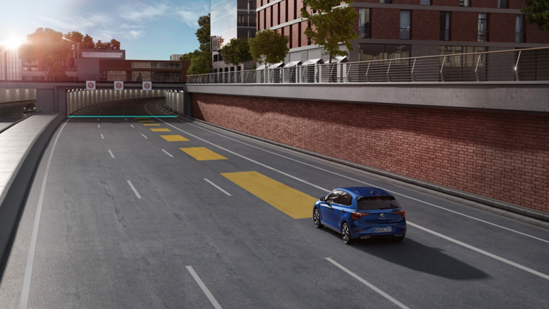 Accident prevention system of Volkswagen Polo