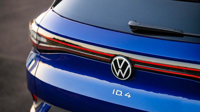 Un plan de l’arrière d’un ID.4 2022 de Volkswagen
