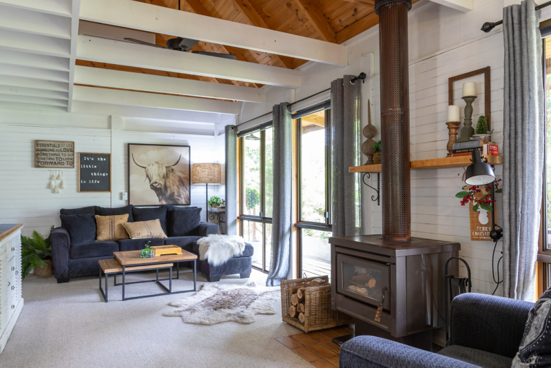 Inside of home living room