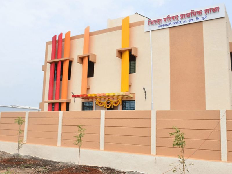 Phadkewasti Nighoje Village Chakan Pune School