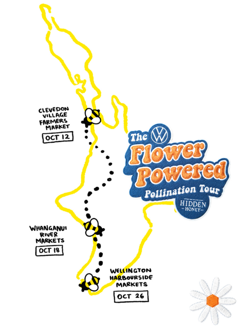 Pollination tour map