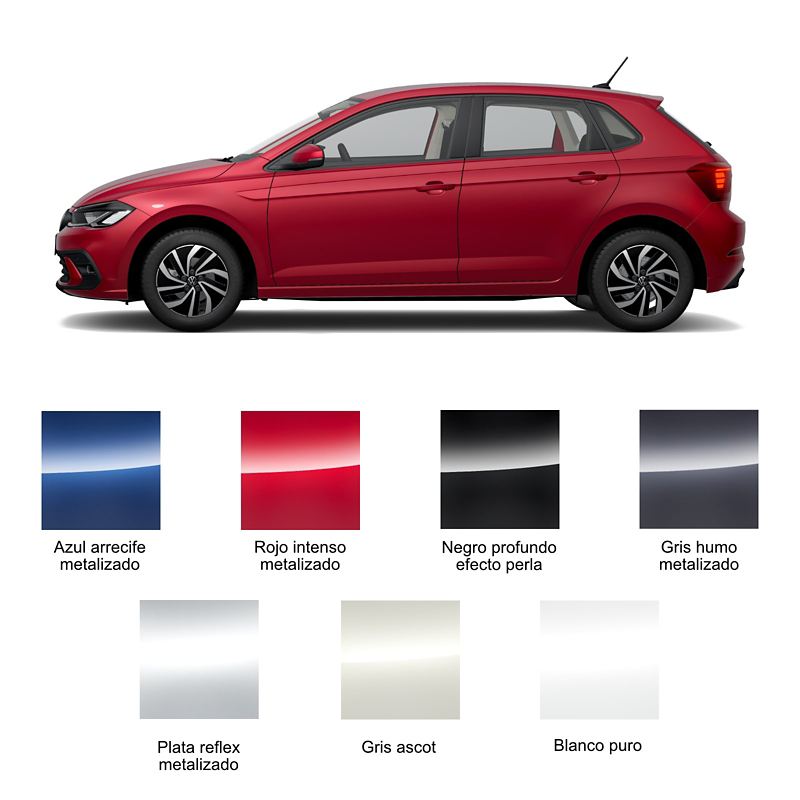 Colores Volkswagen Polo