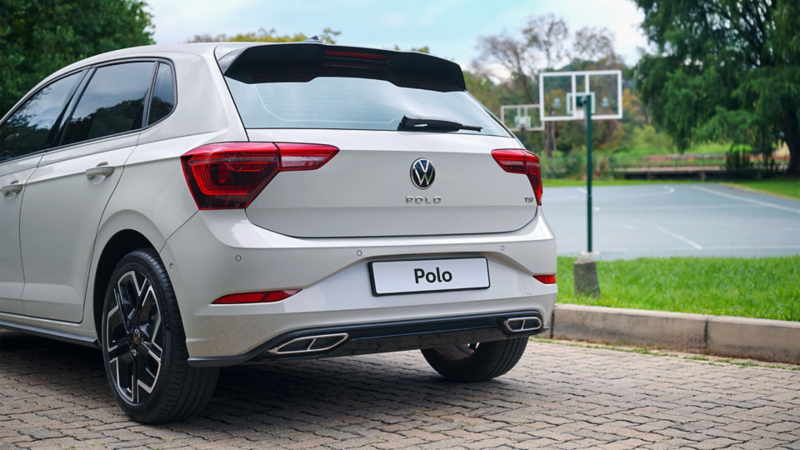 rear view of the new polo