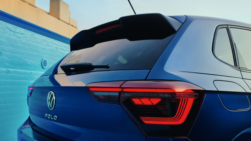 Polo R-Line arrière de la voiture