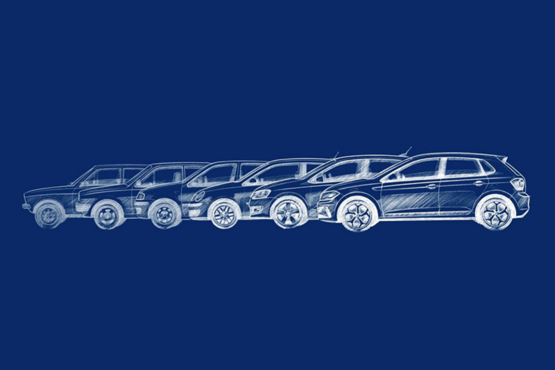 VW Polo 50 years - Design Line up
