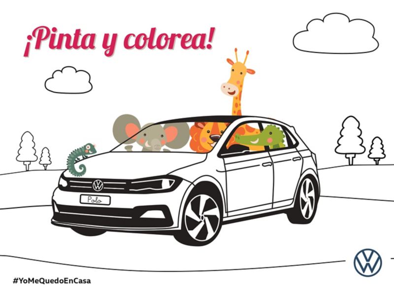 colorea tu VW Polo