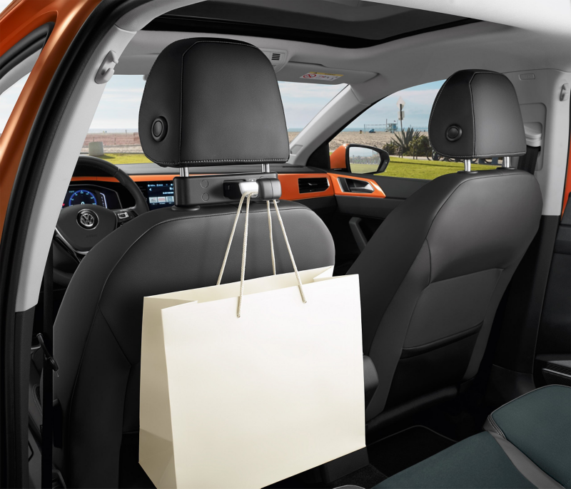 VW Polo bag hook
